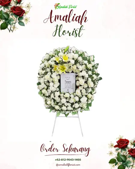 Krans Bunga Duka Sungkai Jaya